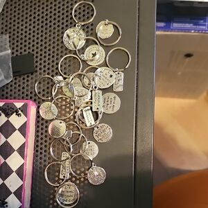 Silver Inspirational Keychains